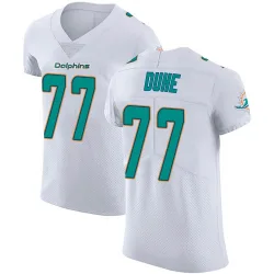 Men's Adam Joseph Duhe Miami Dolphins No.77 Elite Vapor Untouchable Jersey - White