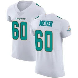 Men's Andrew Meyer Miami Dolphins No.60 Elite Vapor Untouchable Jersey - White
