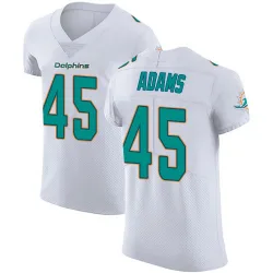 Men's BJ Adams Miami Dolphins No.45 Elite Vapor Untouchable Jersey - White