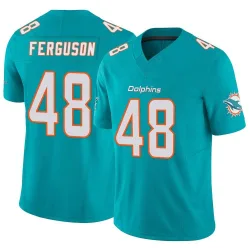 Men's Blake Ferguson Miami Dolphins No.48 Limited Vapor F.U.S.E. Jersey - Aqua