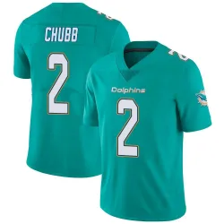 Men's Bradley Chubb Miami Dolphins No.2 Limited Team Color Vapor Untouchable Jersey - Aqua