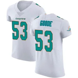 Men's Cameron Goode Miami Dolphins No.53 Elite Vapor Untouchable Jersey - White