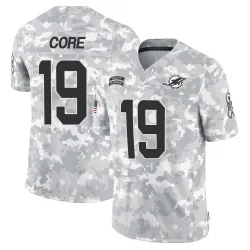 Men's Cody Core Miami Dolphins No.19 Limited 2024 Salute to Service Jersey - Arctic Camo