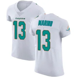 Men's Dan Marino Miami Dolphins No.13 Elite Vapor Untouchable Jersey - White
