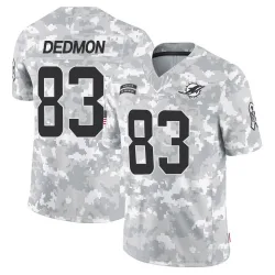 Men's DeVonte Dedmon Miami Dolphins No.83 Limited 2024 Salute to Service Jersey - Arctic Camo