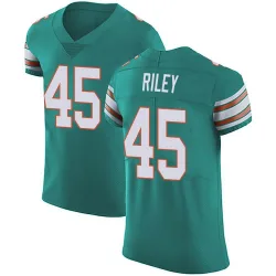 Men's Duke Riley Miami Dolphins No.45 Elite Aqua Alternate Vapor Untouchable Jersey - Green
