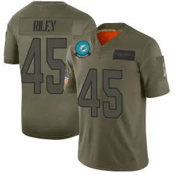 Men's Duke Riley Miami Dolphins No.45 Limited 2019 Salute to Service Jersey - Camo