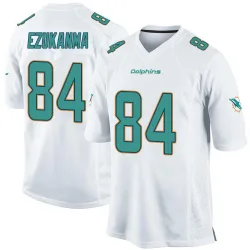 Men's Erik Ezukanma Miami Dolphins No.84 Game Jersey - White