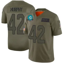 Men's Grayson Murphy Miami Dolphins No.42 Limited 2019 Salute to Service Jersey - Camo