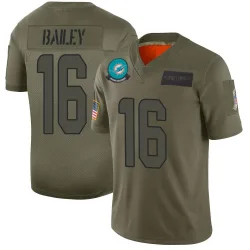 Men's Jake Bailey Miami Dolphins No.16 Limited 2019 Salute to Service Jersey - Camo