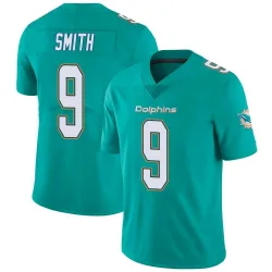 Men's Jonnu Smith Miami Dolphins No.9 Limited Team Color Vapor Untouchable Jersey - Aqua