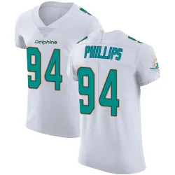 Men's Jordan Phillips Miami Dolphins No.94 Elite Vapor Untouchable Jersey - White