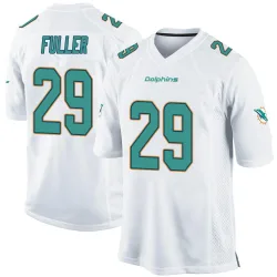 Men's Kendall Fuller Miami Dolphins No.29 Game Jersey - White