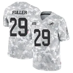 Men's Kendall Fuller Miami Dolphins No.29 Limited 2024 Salute to Service Jersey - Arctic Camo