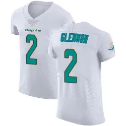Men's Mike Glennon Miami Dolphins No.2 Elite Vapor Untouchable Jersey - White