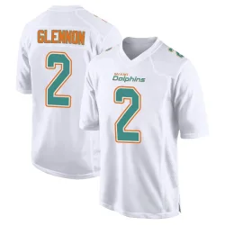 Men's Mike Glennon Miami Dolphins No.2 Game Fashion Jersey - White