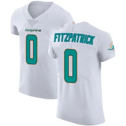 Men's Minkah Fitzpatrick Miami Dolphins No.0 Elite Vapor Untouchable Jersey - White