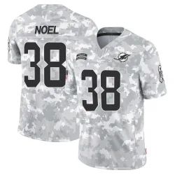 Men's Nate Noel Miami Dolphins No.38 Limited 2024 Salute to Service Jersey - Arctic Camo