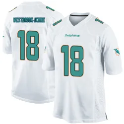 Men's Nick Westbrook-Ikhine Miami Dolphins No.18 Game Jersey - White