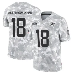 Men's Nick Westbrook-Ikhine Miami Dolphins No.18 Limited 2024 Salute to Service Jersey - Arctic Camo