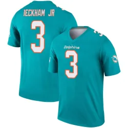 Men's Odell Beckham Jr. Miami Dolphins No.3 Legend Jersey - Aqua