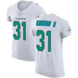 Men's Ollie Gordon II Miami Dolphins No.31 Elite Vapor Untouchable Jersey - White