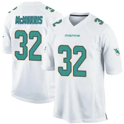 Men's Patrick McMorris Miami Dolphins No.32 Game Jersey - White