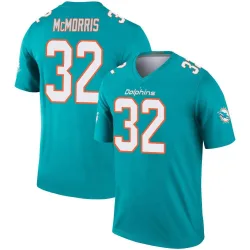 Men's Patrick McMorris Miami Dolphins No.32 Legend Jersey - Aqua