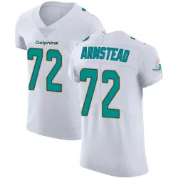 Men's Terron Armstead Miami Dolphins No.72 Elite Vapor Untouchable Jersey - White