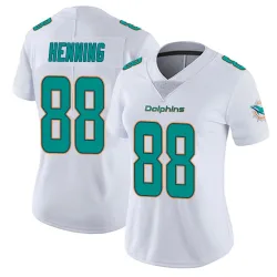 Women's A.J. Henning Miami Dolphins No.88 limited Vapor Untouchable Jersey - White