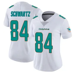 Women's Anthony Schwartz Miami Dolphins No.84 limited Vapor Untouchable Jersey - White