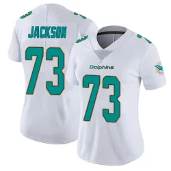 Women's Austin Jackson Miami Dolphins No.73 limited Vapor Untouchable Jersey - White