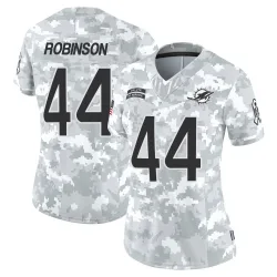 Women's Chop Robinson Miami Dolphins No.44 Limited 2024 Salute to Service Jersey - Arctic Camo