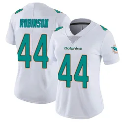 Women's Chop Robinson Miami Dolphins No.44 limited Vapor Untouchable Jersey - White