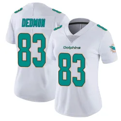 Women's DeVonte Dedmon Miami Dolphins No.83 limited Vapor Untouchable Jersey - White