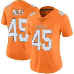 Women's Duke Riley Miami Dolphins No.45 Limited Color Rush Jersey - Orange