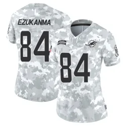 Women's Erik Ezukanma Miami Dolphins No.84 Limited 2024 Salute to Service Jersey - Arctic Camo
