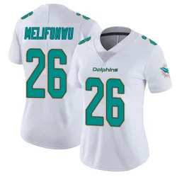 Women's Ifeatu Melifonwu Miami Dolphins No.26 limited Vapor Untouchable Jersey - White