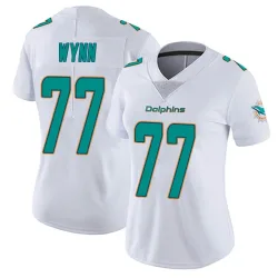 Women's Isaiah Wynn Miami Dolphins No.77 limited Vapor Untouchable Jersey - White
