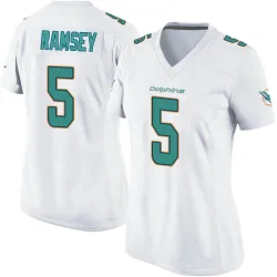 Women's Jalen Ramsey Miami Dolphins No.5 Game Jersey - White