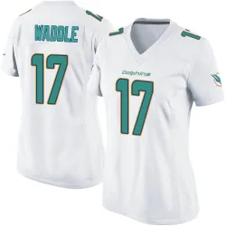Women's Jaylen Waddle Miami Dolphins No.17 Game Jersey - White
