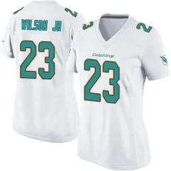 Women's Jeff Wilson Jr. Miami Dolphins No.23 Game Jersey - White