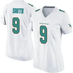 Women's Jonnu Smith Miami Dolphins No.9 Game Jersey - White