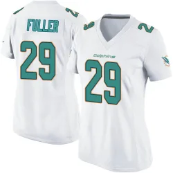 Women's Kendall Fuller Miami Dolphins No.29 Game Jersey - White
