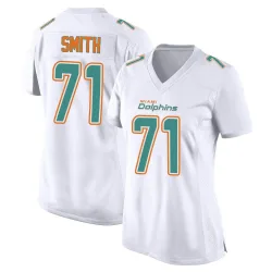Women's Kion Smith Miami Dolphins No.71 Game Fashion Jersey - White
