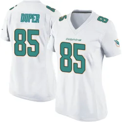 Women's Mark Duper Miami Dolphins No.85 Game Jersey - White