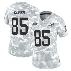 Women's Mark Duper Miami Dolphins No.85 Limited 2024 Salute to Service Jersey - Arctic Camo