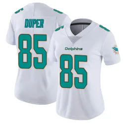 Women's Mark Duper Miami Dolphins No.85 limited Vapor Untouchable Jersey - White