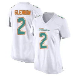 Women's Mike Glennon Miami Dolphins No.2 Game Fashion Jersey - White