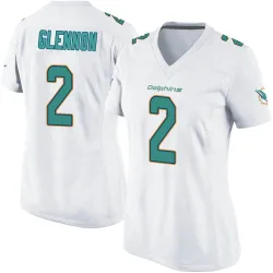 Women's Mike Glennon Miami Dolphins No.2 Game Jersey - White